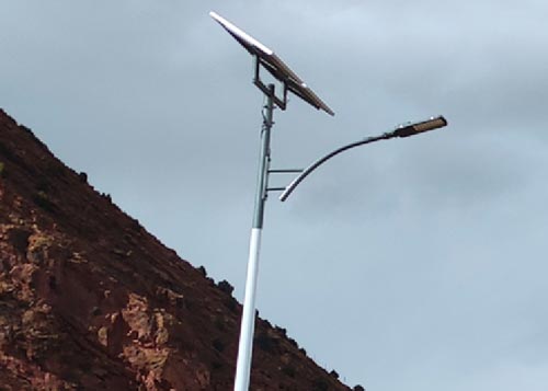 10米高桿led路燈