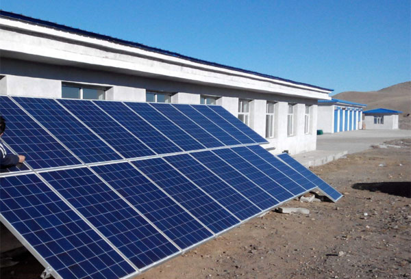 三千瓦離網太陽能發電系統