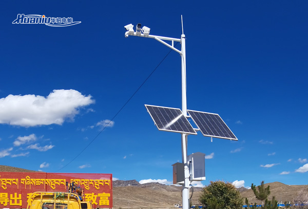 油氣遠程無線監控太陽能供電系統