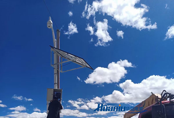 日喀則河道監控太陽能供電系統